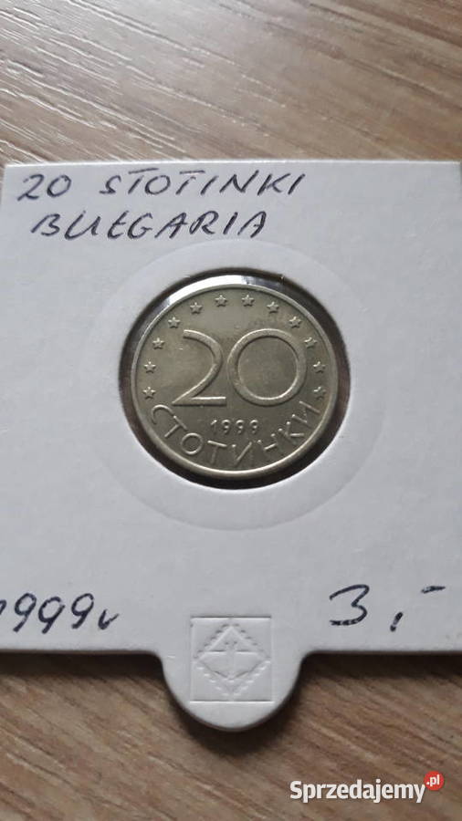 20 Stotinek Bułgaria 1999 r Konin