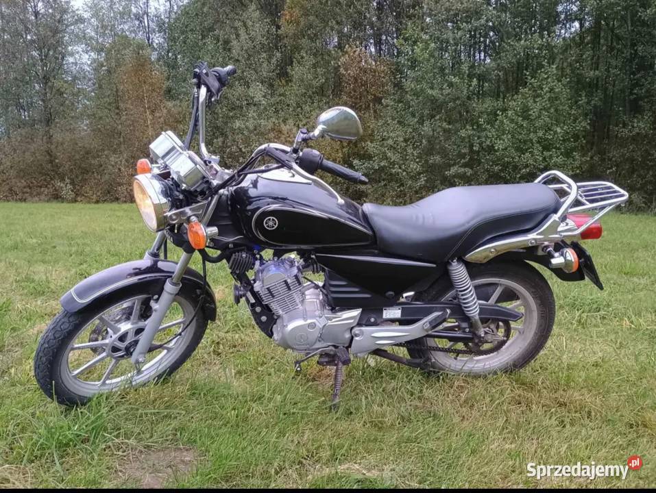 Yamaha YBR 125 Custom kat B 26km Yamaha Motocykle, skutery, quady Suwałki