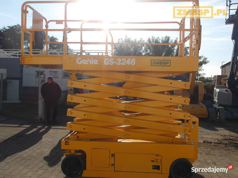 Podnośnik nożycowy elektryczny Genie GS3246 wielkopolskie Pleszew
