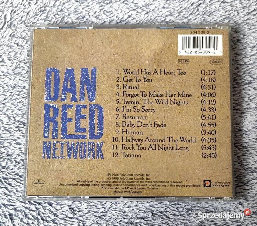 Dan Reed Network st CD funk rock