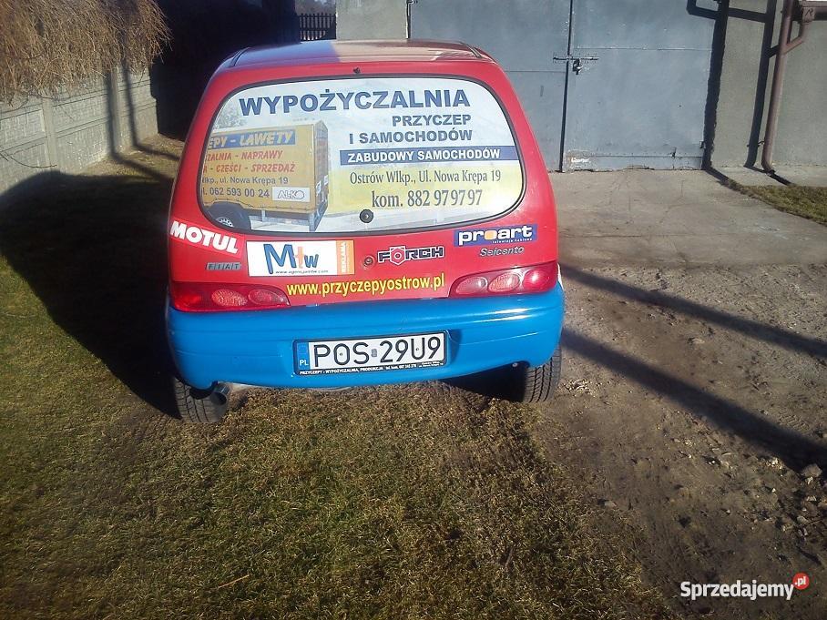 Rajdowe Fiat Seicento 900 KJS benzyna Ostrów Wielkopolski