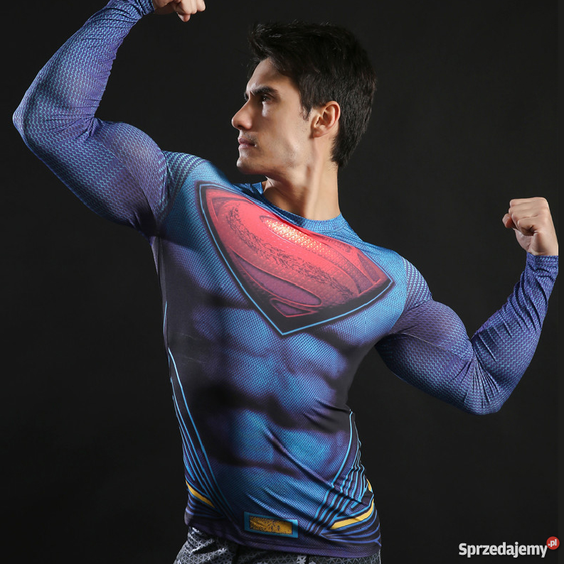 Koszulka Termoaktywna AVENGERS na siłownie Superman roz. M