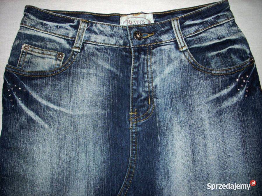 Revers Spódnica dżinsowa Jeans Coquette 36 38 Rozmiar 36(S) małopolskie Nowy Sącz sprzedam