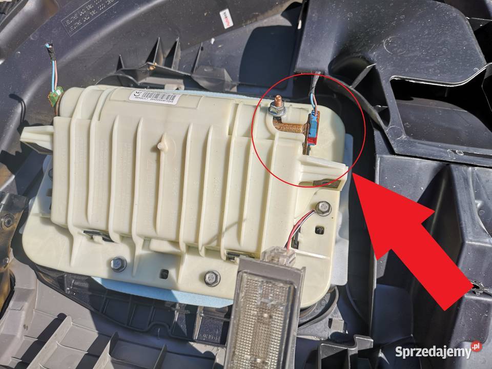 Kostka wtyczka AIRBAG pasów poduszek Renault Warszawa sprzedam
