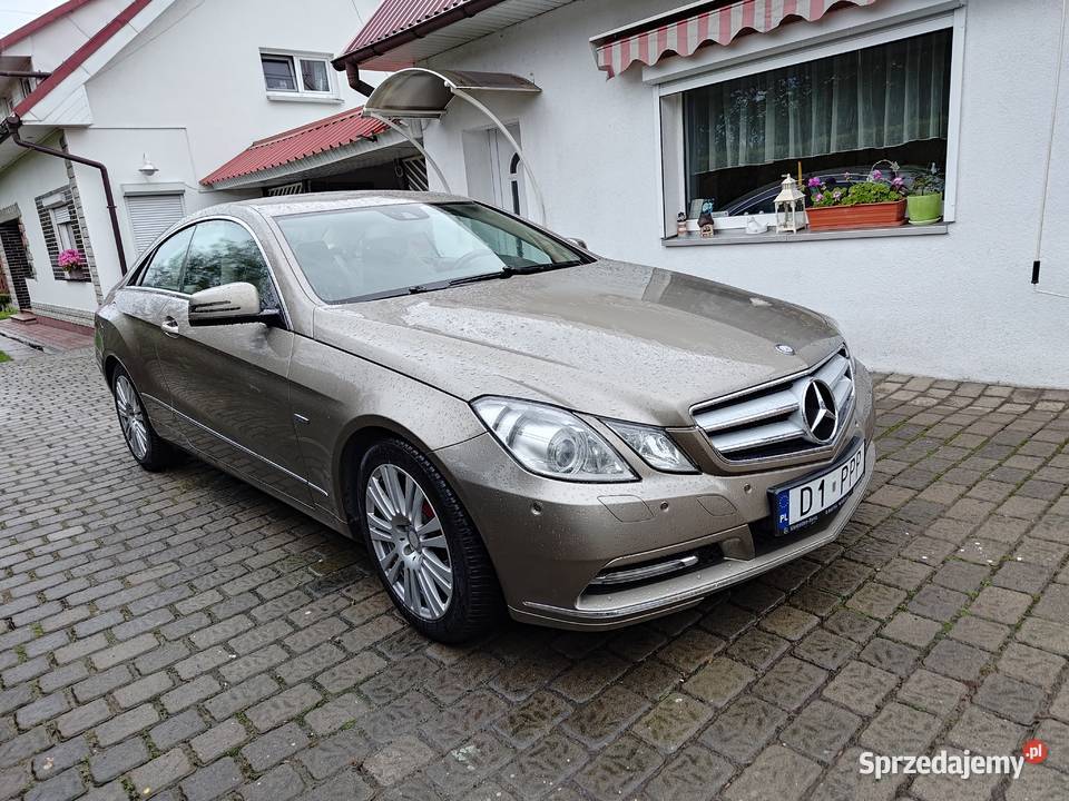 Mercedes W212 COUPE W207 Benzyna 18 Salon Polska Jelcz-Laskowice