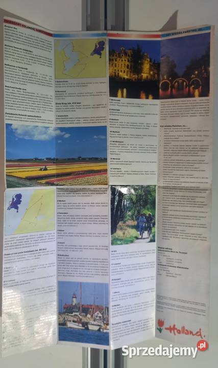 Holandia mapa samochodowa Małkinia Górna