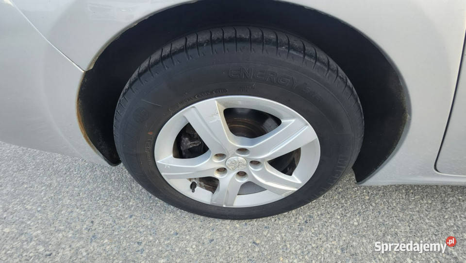 Peugeot 508 Peugeot 508 srebrny sedan na raty Kraków