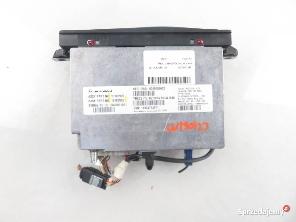 MODUŁ HUMMER H2 60 AWD 15185935