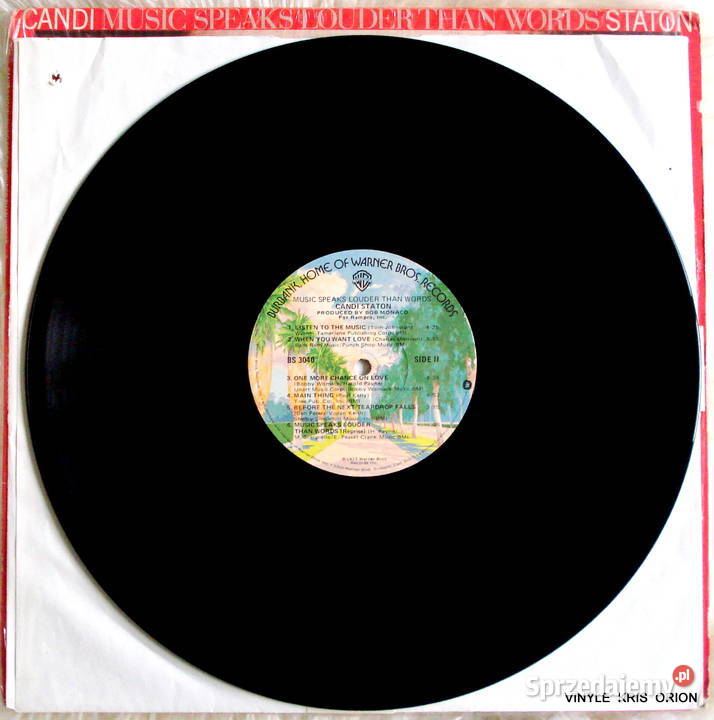 Candi Staton Music Speaks Louder Than Words LP Wrocław