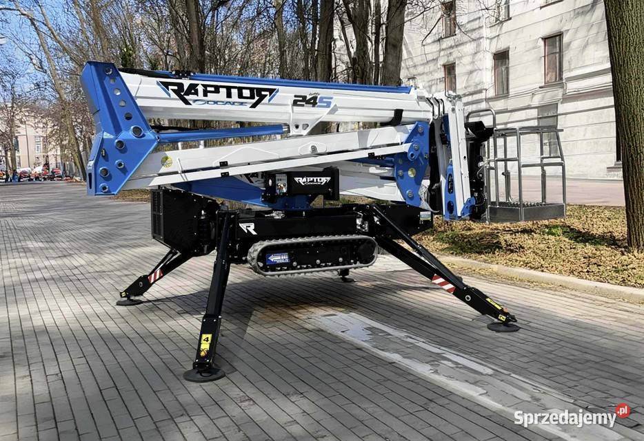 Nowy podnośnik gąsienicowy Socage Raptor 24S Warszawa