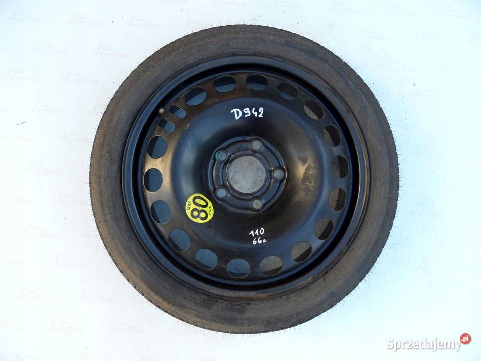 OPEL VECTRA C koło dojazdowe 1157016 92M 5x110 świętokrzyskie