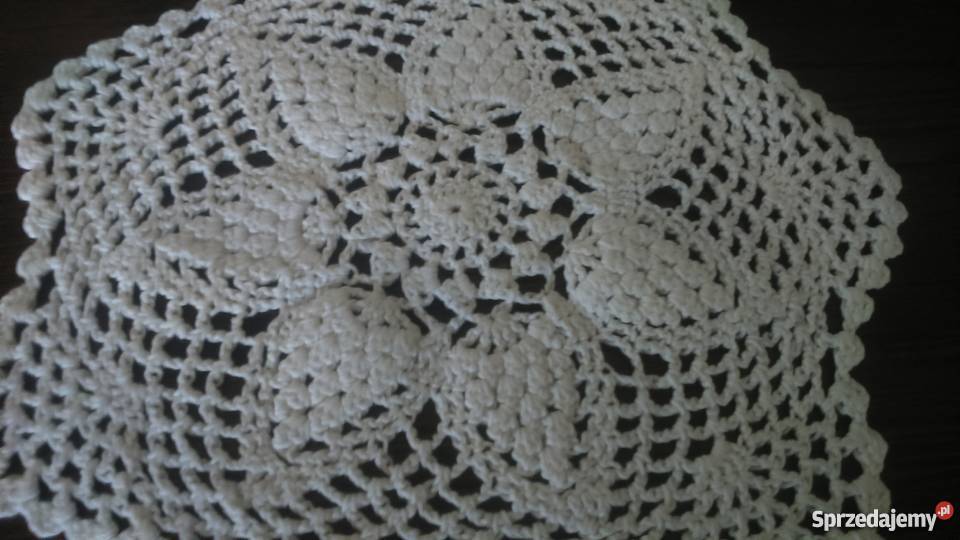 Serwetka szydełkowa śnieżynka 35 serweta krem inny kolor