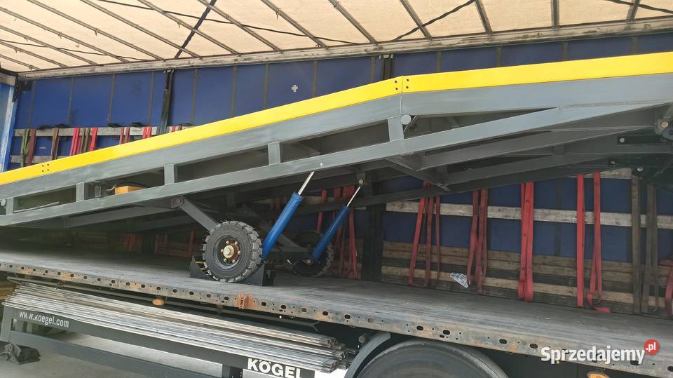 NOWOŚĆ Rampa mobilna ocynkowana 10 TON załadunek małopolskie Kraków