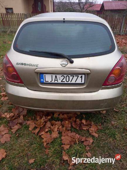 Nissan almera OKAZJA benzyna Biłgoraj