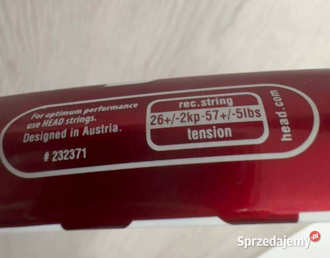 Rakieta tenisowa HEAD Microgel 10 letnia ale pomorskie Gdańsk