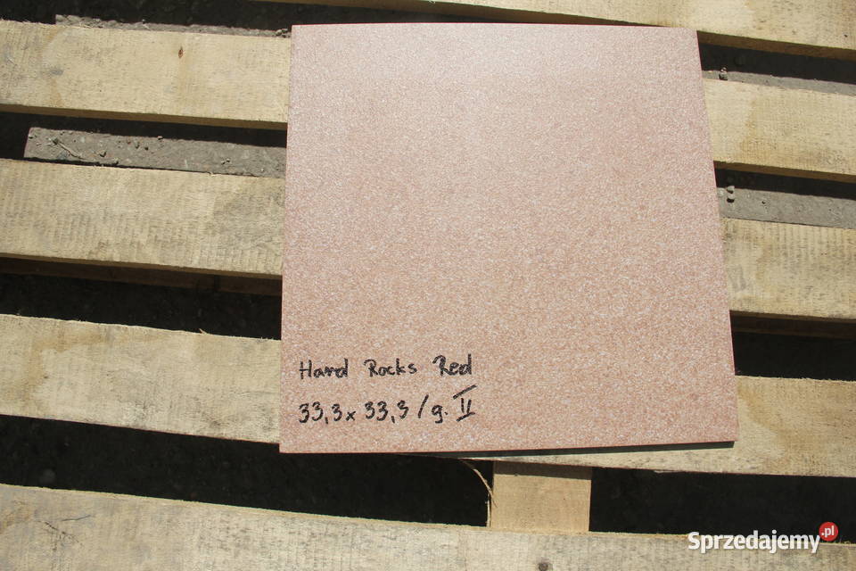 Płytki Podłogowe Ścienne Gres Hard Rocks Red Katowice