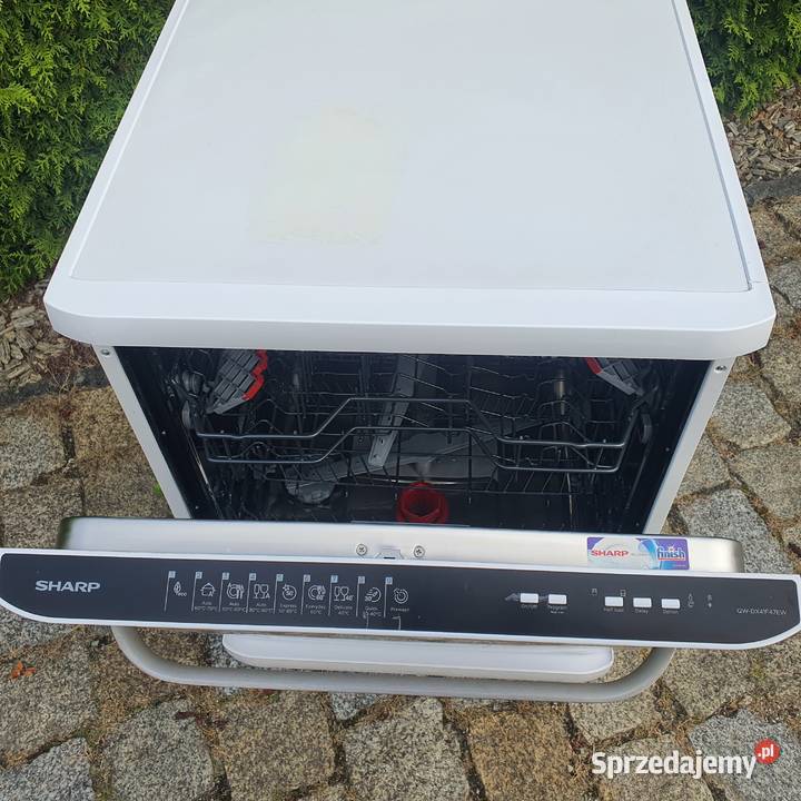 Zmywarka Sharp QWDX41F47EW wolnostojąca z klamką wolnostojące