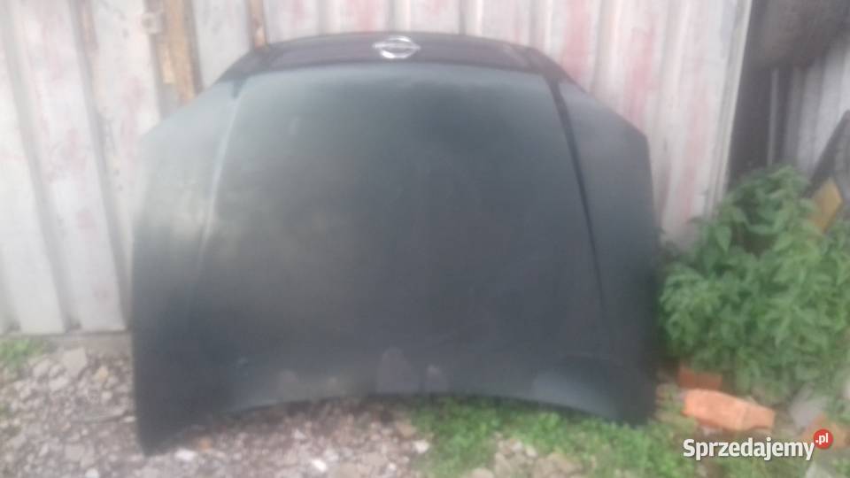 Maska przednia przód zielona Opel Astra G II