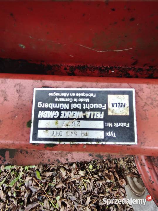 Przewracarka hydraulicznie składana Fella th 540 Fella Gdów