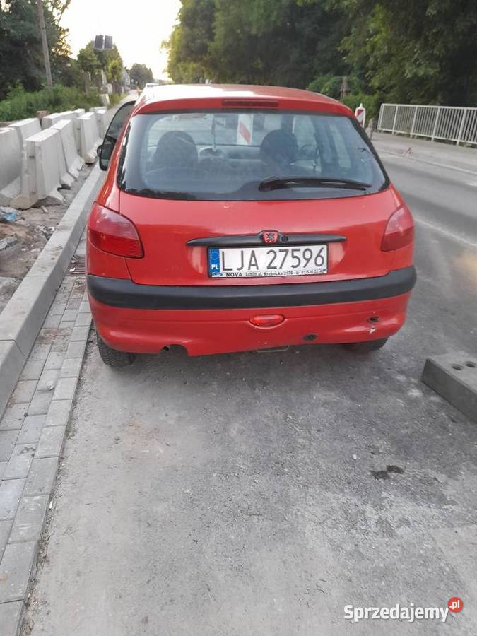 Sprzedam peugeot 206 Rok produkcji 2001 mazowieckie Mordy sprzedam