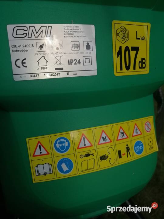 rozdrabniacz do drewna CMI rębak nowy Zgierz