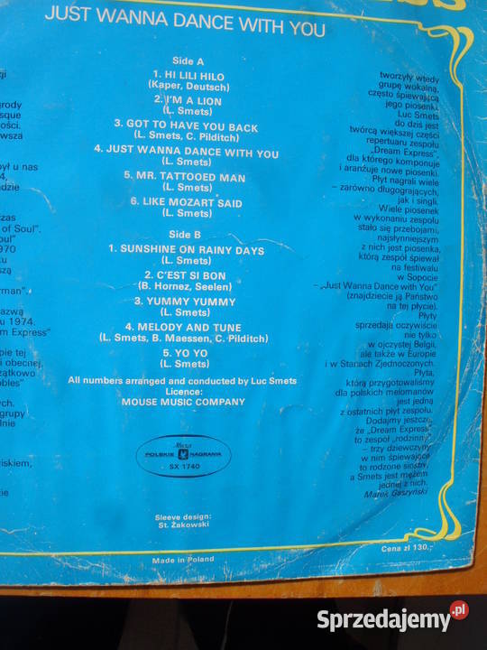 Dance LP DREAM EXPRESS2 plyty winylowe Wołów