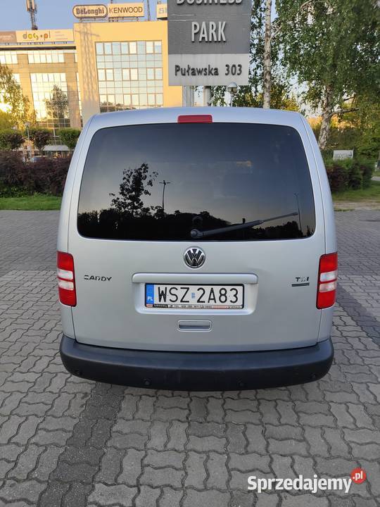 Syndyk sprzeda Volkswagen Caddy 16 TDI 2012r Volkswagen mazowieckie Orońsko