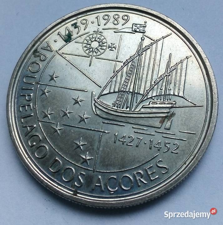 AZORY100 ESCUDOS1989 rDUŻA Legionowo