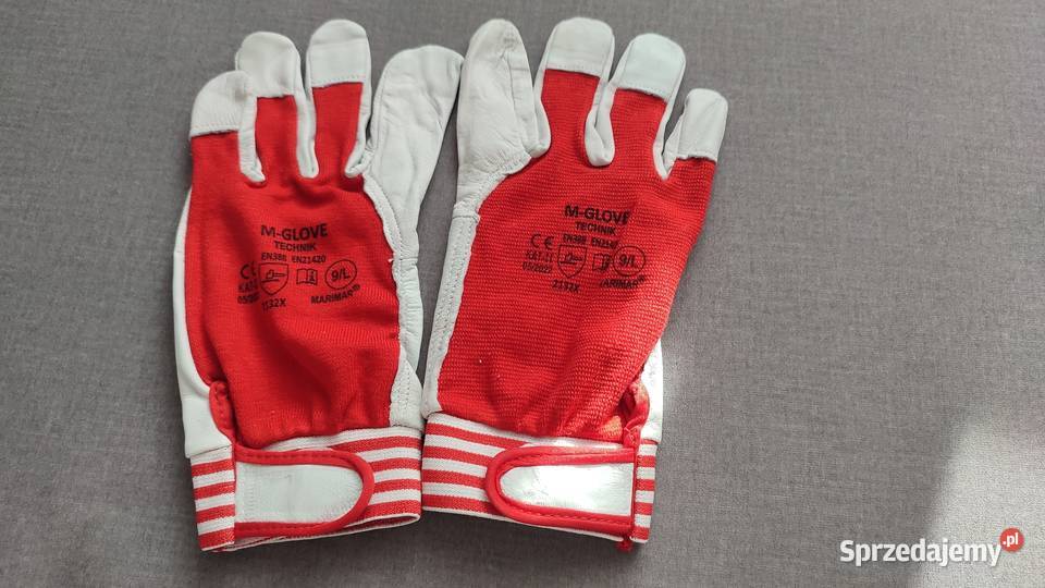 Skórzane rękawice firmy MGlove Technik rozmiar Warszawa