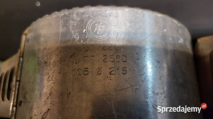 Grzałka opaskowa fi 105 mm x 215mm mkvplast Produkcja Białogard