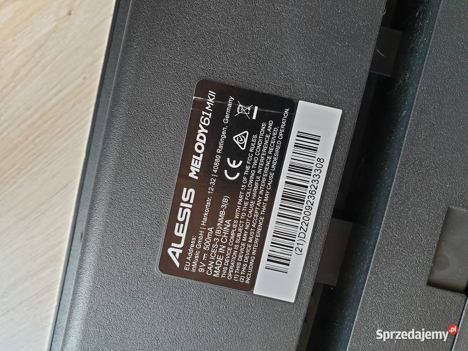 Keyboard Alesis Harmony 61 MKII Zator