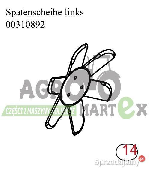 00310892 0310892 310892 GWIAZDA LH HORSCH Wichrów