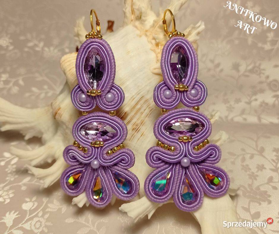 WISZĄCE JODEŁKI jasno fioletowe SUTASZ Warszawa