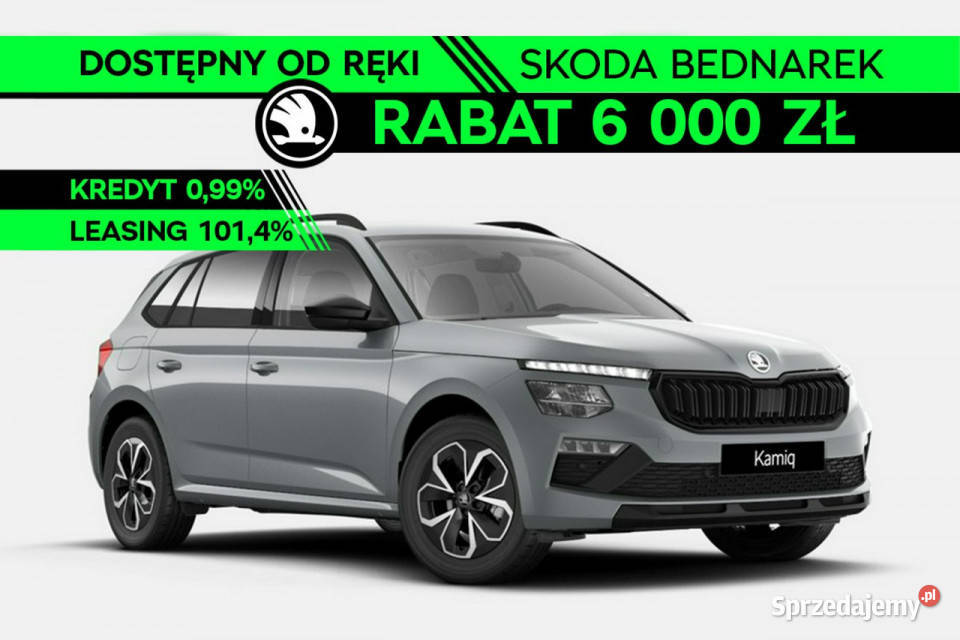 koda Kamiq Edition 130 10 TSI 115 DSG Dostępny Łódź sprzedam