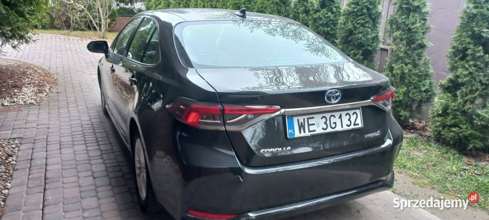 Toyota Corolla ECVT 18 Hybryda Pełna historia Corolla Gdańsk