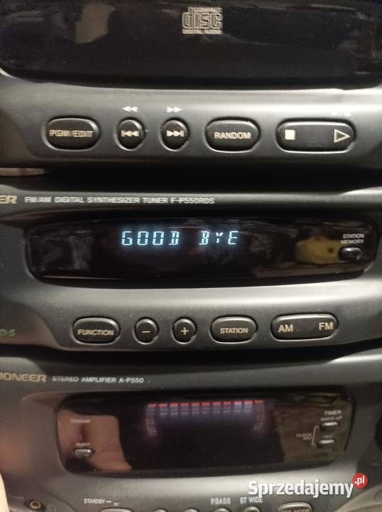 Pioneer AP550 mini wieża retro