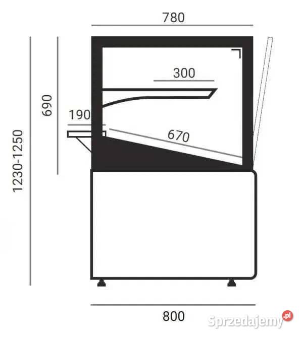 Witryna neutralna piekarnicza Cebea Rollada 097 zachodniopomorskie Stargard