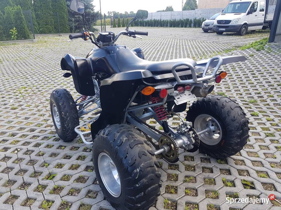 LONCIN 300 MANUAL HomologacjaSERWIS DOSTAWA nieuszkodzony Wały A