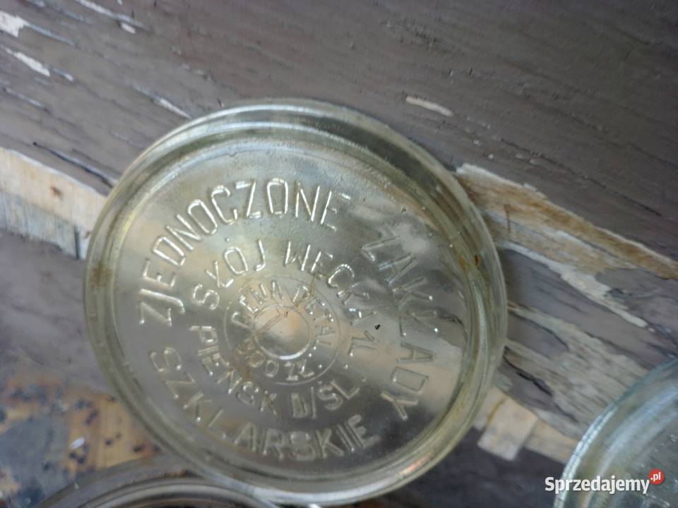 Słoiki butelki PRL kolekcja podkarpackie Jarosław