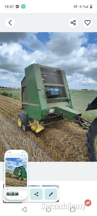 Prasa John Deere 550 Kowalewo Pomorskie