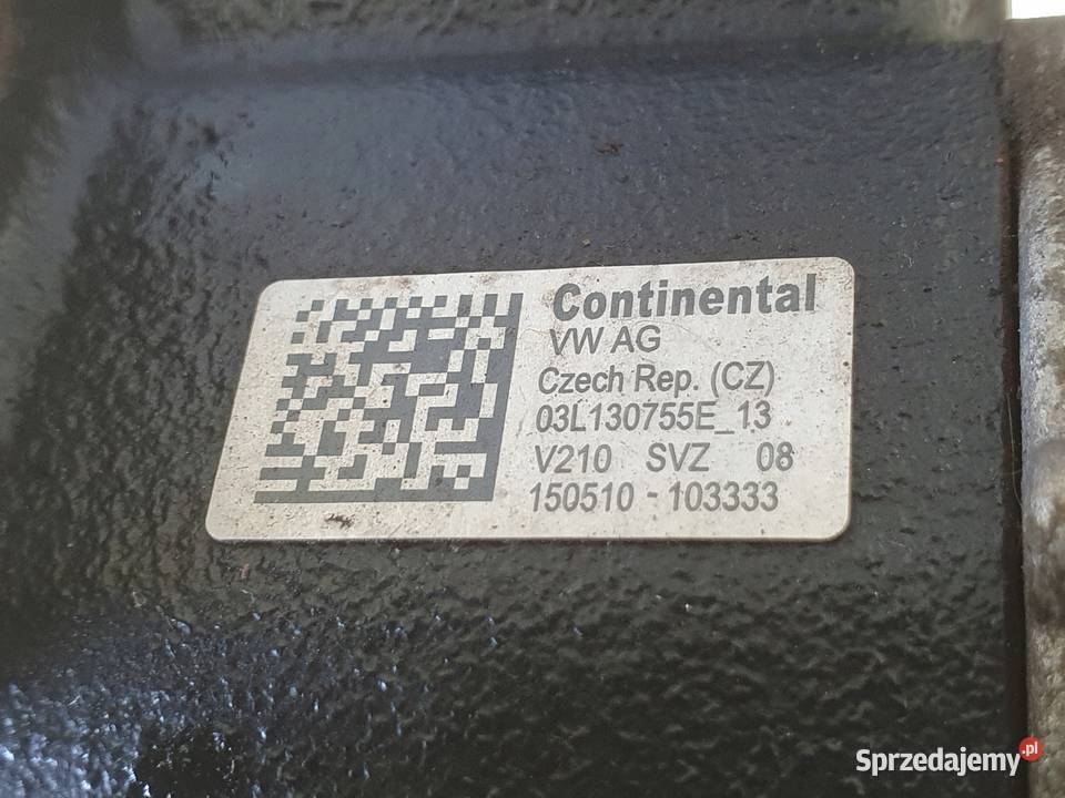 VW Golf VI 16 TDI POMPA WTRYSKOWA paliwa Pompy wtryskowe Chełm