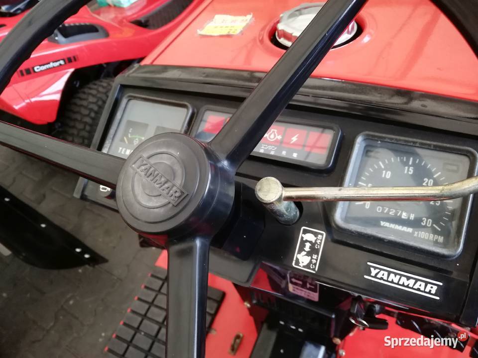 Mini Traktorek ciągnik YANMAR F15d 4x4 15