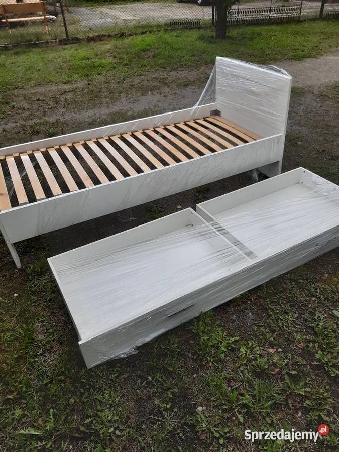 Łóżko białe 90200 kujawsko-pomorskie Włocławek