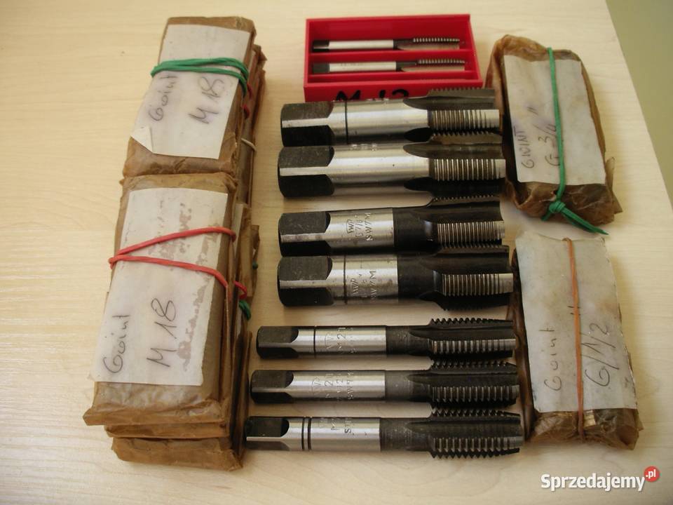 Narzynki gwintowniki Warszawa sprzedam