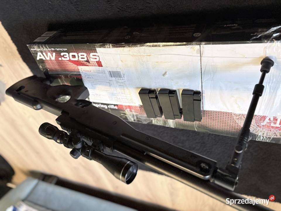 Karabin snajperki Asg nowy Sporty strzeleckie i myślistwo
