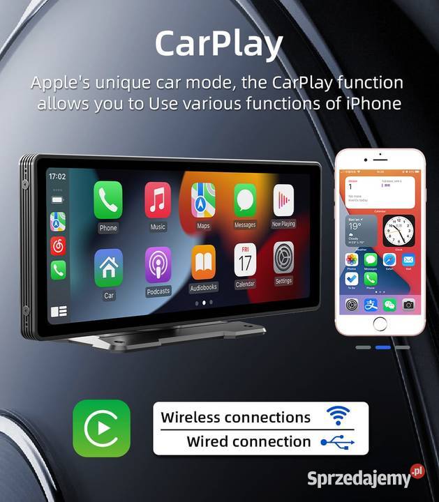 Android auto carplay MirrorLink 1026 cala Nawigacje GPS Częstochowa