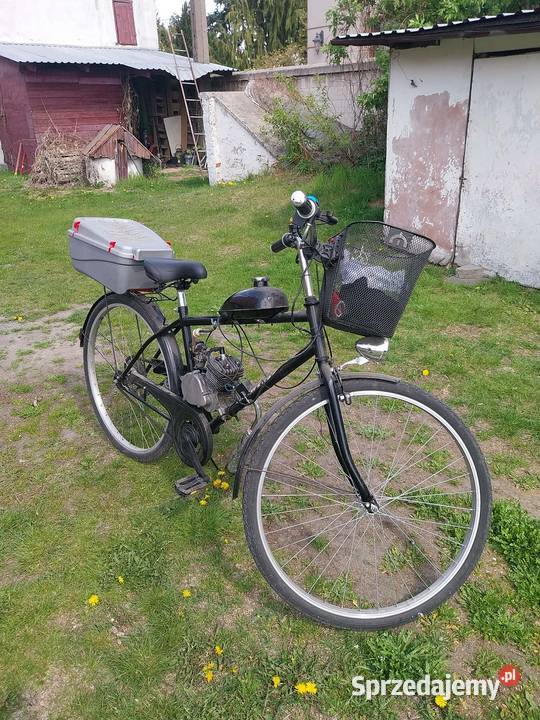 Rower z silnikiem