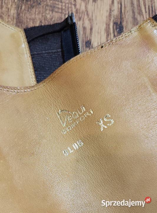 Czapsy oficerkowe z gumami Equi Comfort XS skóra Sporty towarzyskie i rekreacja Jasień