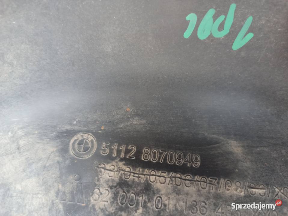 BMW 1 F40 MPAKIET ZDERZAK TYŁ TYLNY 6XPDC zderzaki lubuskie Trzciel