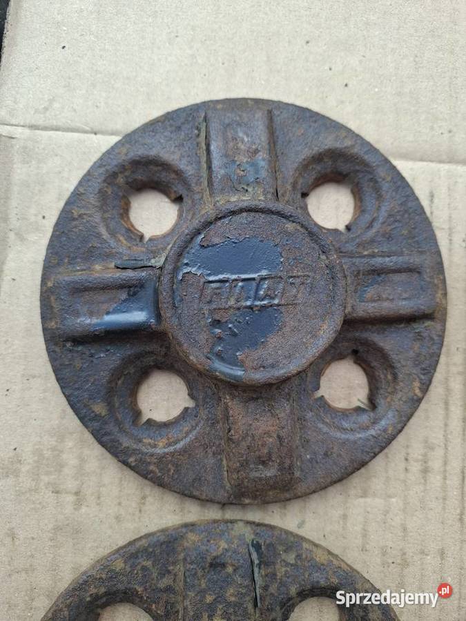 Oryginalne metalowe kołpaczki kołpaki dekielki opolskie